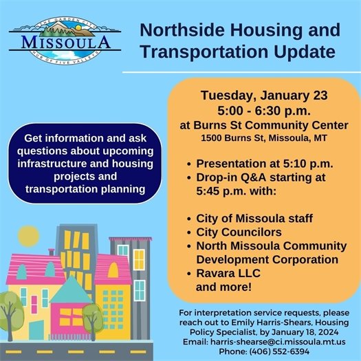 Northside Housing and Transportation Update