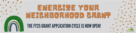 FY25 Grant Cycle now Open