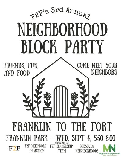 Franklin to the Fort Block Party