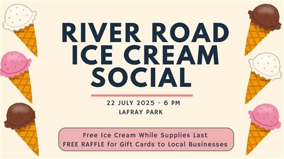 River Road Ice Cream Social- July 22nd 