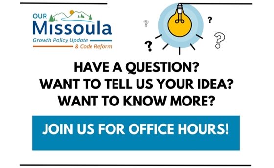 Have questions? Want to tell us your idea? Want to know more? Join us for Office Hours!