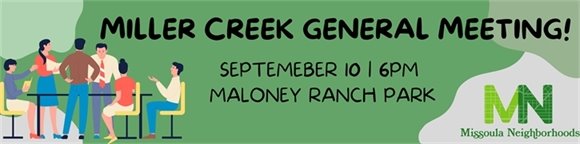 Miller Creek General Meeting 