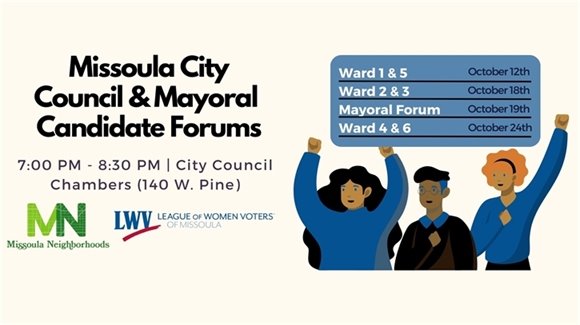 Mayoral & City Council Candidate Forums